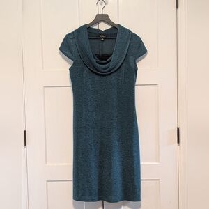 Alyx Teal Knit Dress versatile womens sz 10 excel used condition office work